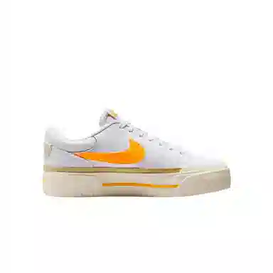 Nike Court Legacy Lift White Orange
