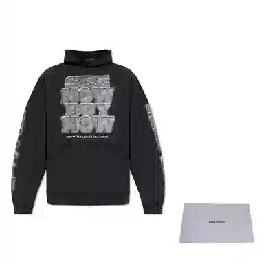Balenciaga SS24 Logo Hoodie