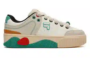 FILA Fusion Stack White Brown