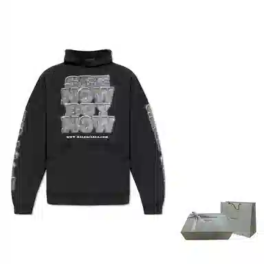 Balenciaga SS24 Logo Hoodie