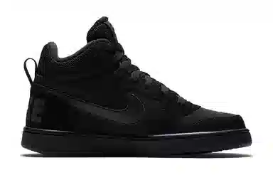 Nike Court Borough Mid Black