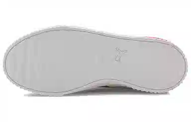 PUMA Carina Leather White Brown