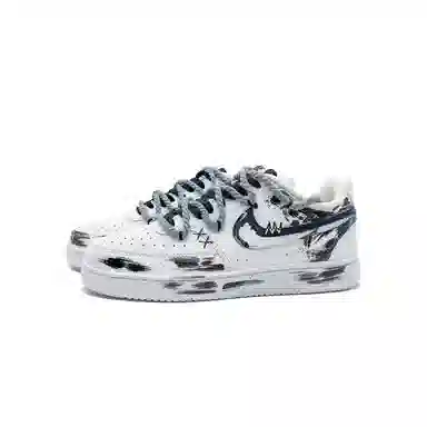 Nike Court Vision Black White