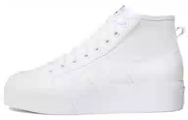 adidas Nizza Platform Mid White