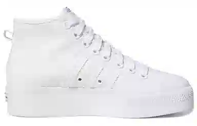 adidas Nizza Platform Mid White