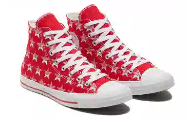 Converse All Star High Top White Red