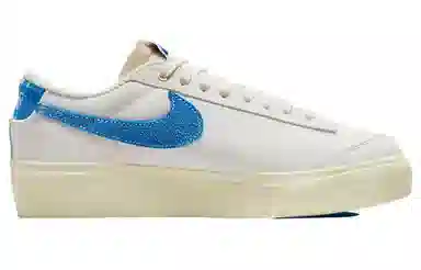 Nike Blazer Low Platform White Blue