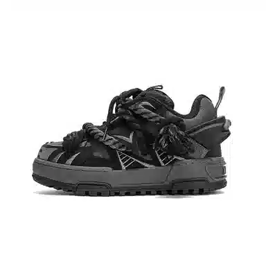 X·LUN Black Wukong Mid Sneakers