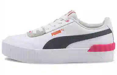 PUMA Carina Lift White Black Pink