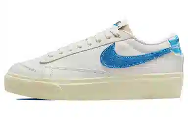 Nike Blazer Low Platform White Blue