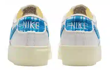 Nike Blazer Low Platform White Blue