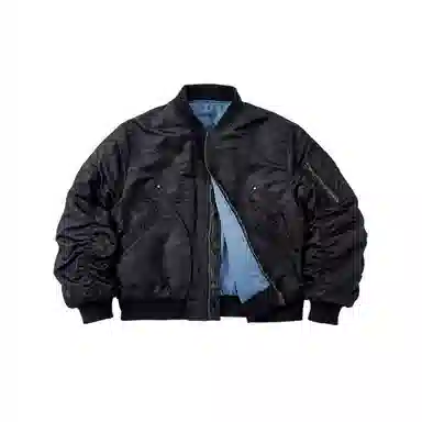 BENMYSHOWER 3M Vintage Reversible Bomber Jacket