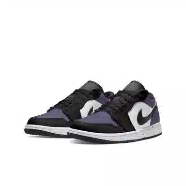 Jordan Air Jordan 1 Black Purple Toe