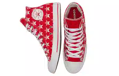 Converse All Star High Top White Red