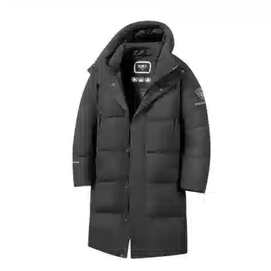 坦博尔 长款加厚休闲运动防风保暖羽绒服 男女同款