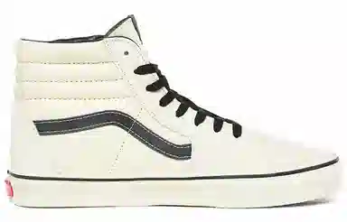 Vans SK8 High White Lettering