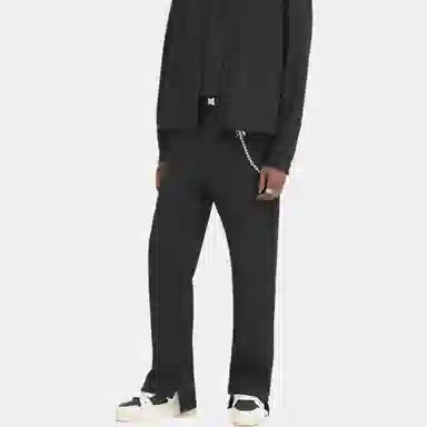 Represent Black Straight Leg Pants