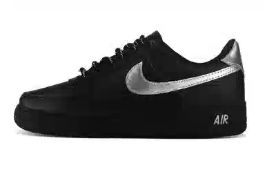 Nike Air Force 1 Black Silver
