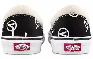 Vans Slip-On Vlogo Black White