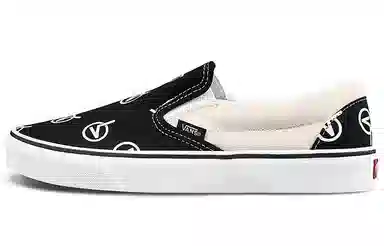 Vans Slip-On Vlogo Black White