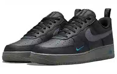 Nike Air Force 1 Low Black Blue