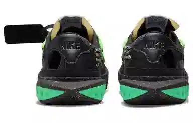 OFF-WHITE x Nike Blazer Low 77 "Black and Electro Green"