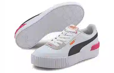 PUMA Carina Lift White Black Pink