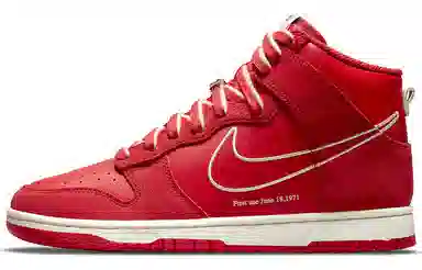 Nike Dunk "First Use" High University Red