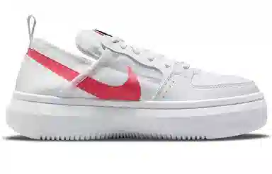 Nike Court Vision 1 Alta TXT White Red