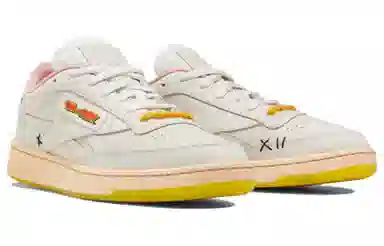 Reebok Club C Revenge Tom & Jerry White Yellow