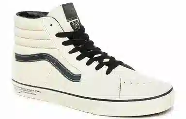 Vans SK8 High White Lettering