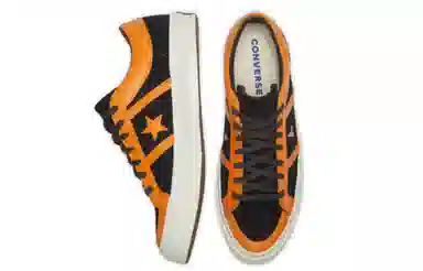 Converse One Star Academy Black Orange