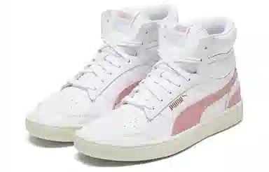 PUMA Ralph Sampson Mid White Pink