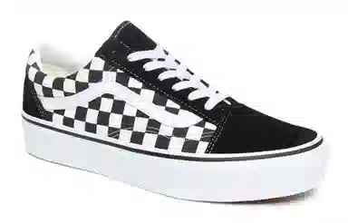 Vans Old Skool Checkerboard Platform