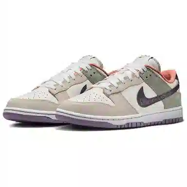Nike Dunk Low Retro SE White Green Purple