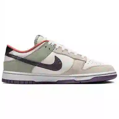 Nike Dunk Low Retro SE White Green Purple