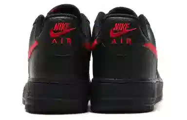 Nike Air Force 1 Low Black Red