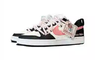 Nike Court Borough Low 2 Black Pink