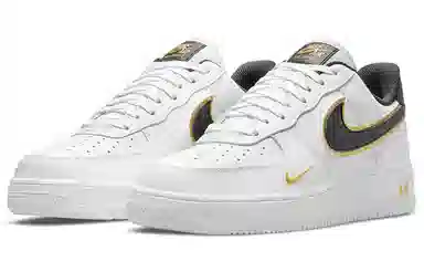 Nike Air Force 1 Low White Black Gold