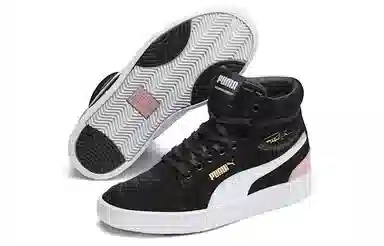Puma Ralph Sampson Mid Suede Black Pink
