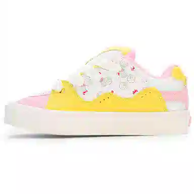GLO BULL Classic Low Sneakers Beige Pink