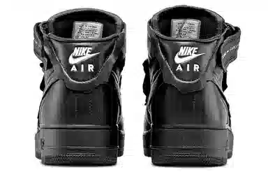 CDG x Nike Air Force 1 Mid Black