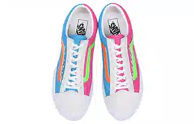 Vans Old Skool Pink White Blue