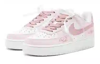 Nike Air Force 1 Low GS Pink White