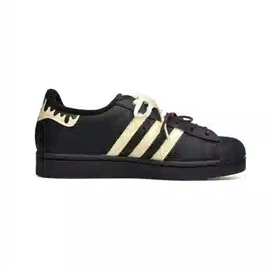 adidas Superstar Black Yellow