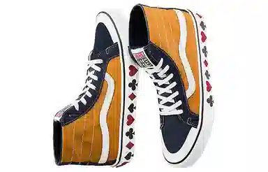 Vans SK8-Hi 138 Decon SF Black Yellow Poker