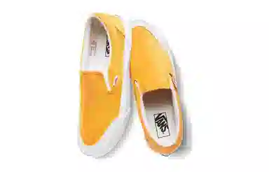 Vans Slip-On 138 Fallen Leaves Yellow