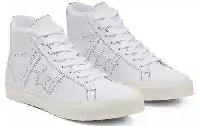 Converse One Star Academy Pro High Top White