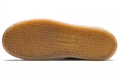 PUMA Smash Platform Frill White Brown