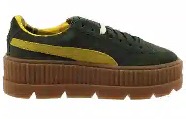 PUMA Rihanna Fenty Cleated Creeper Suede Green